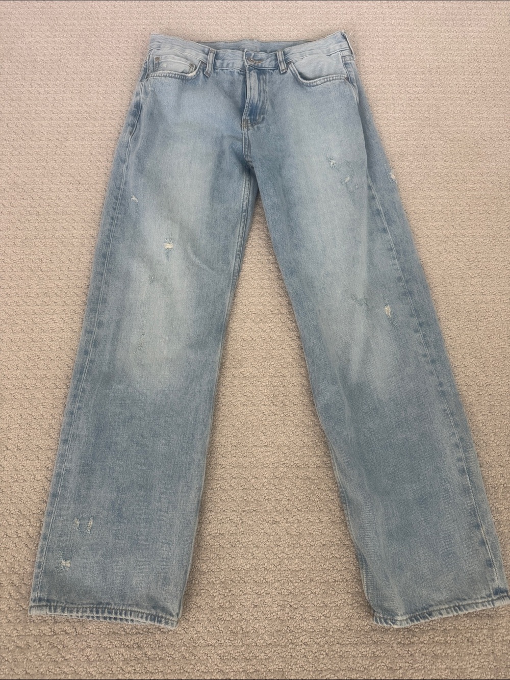 Zara Light Wash Bootcut Jeans